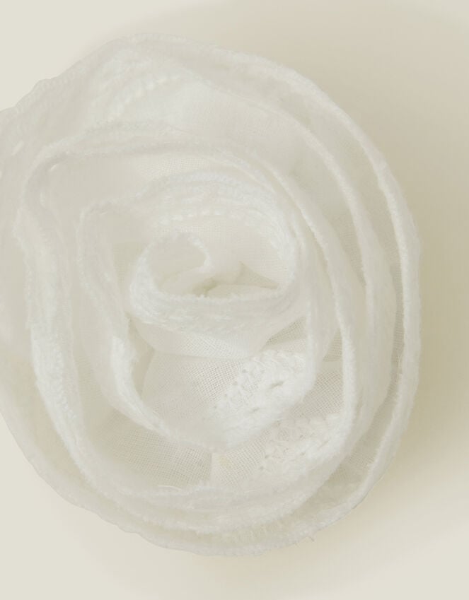 Accessorize Girls Broderie Flower Hair Clip