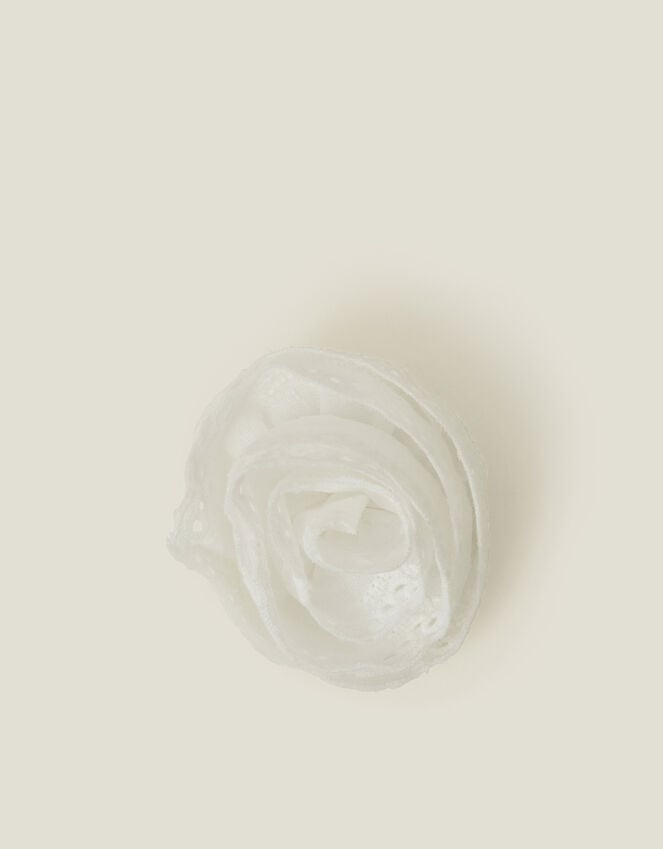 accessorize Girls Broderie Flower Hair Clip