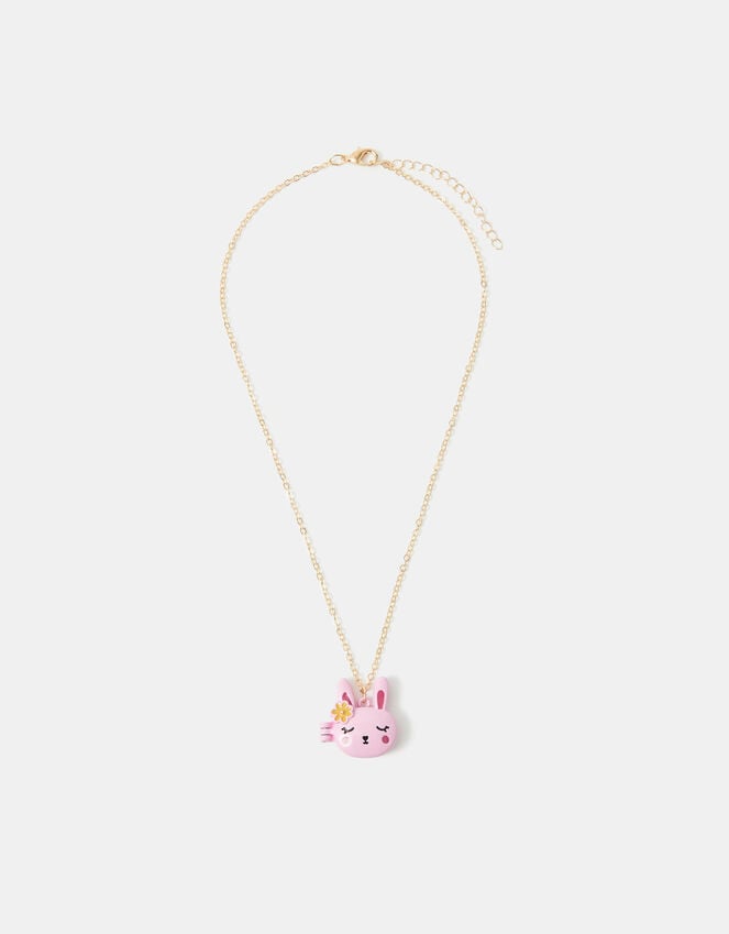 Accessorize Girls Bunny Locket Necklace