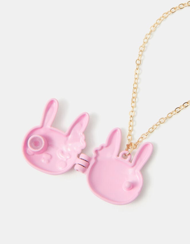 Accessorize Girls Bunny Locket Necklace