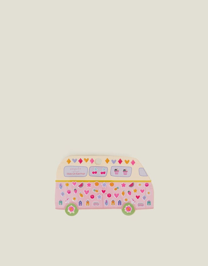accessorize Girls Campervan Stick On Earrings