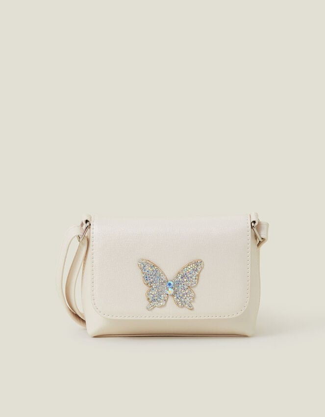 accessorize Girls Diamante Butterfly Bag