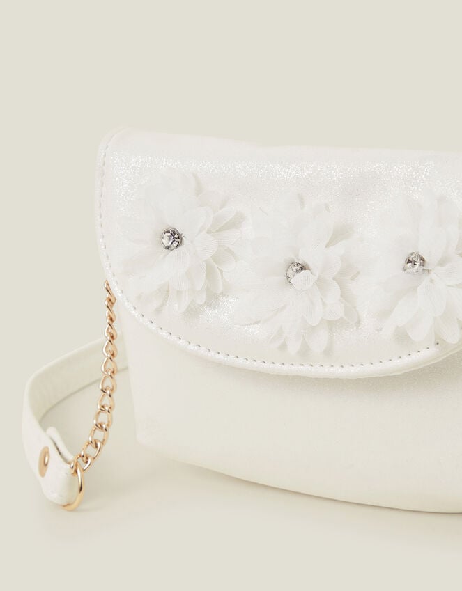 Accessorize Girls Diamante Corsage Flower Bag