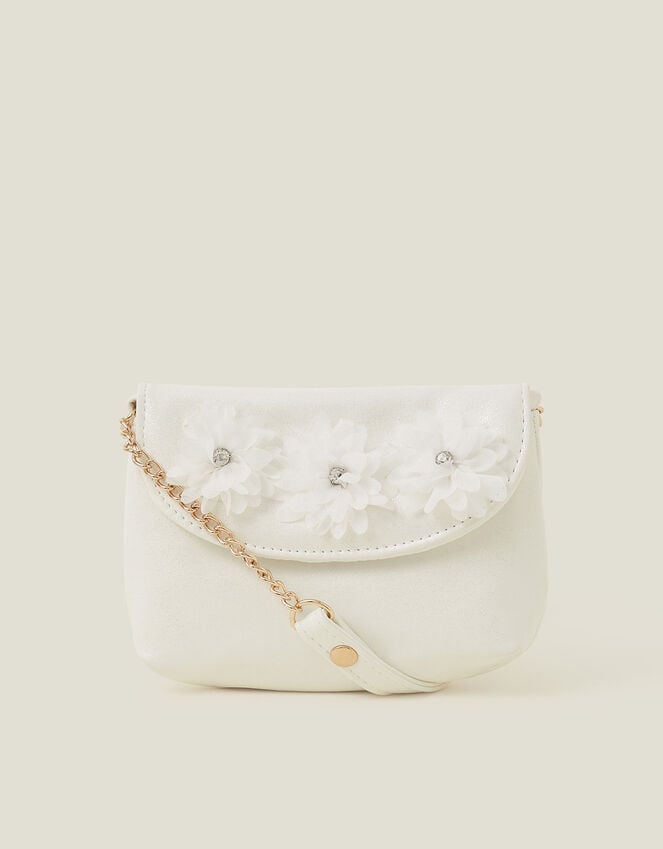 accessorize Girls Diamante Corsage Flower Bag