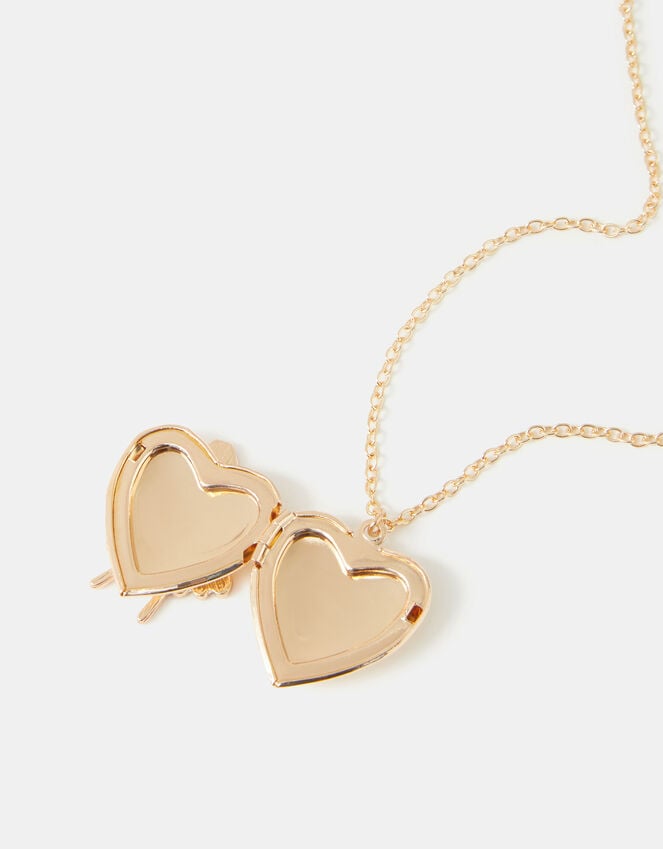 Accessorize Girls Fairy Heart Locket Necklace