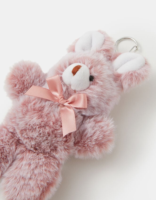 Accessorize Girls Faux Fur Bunny Bag Charm