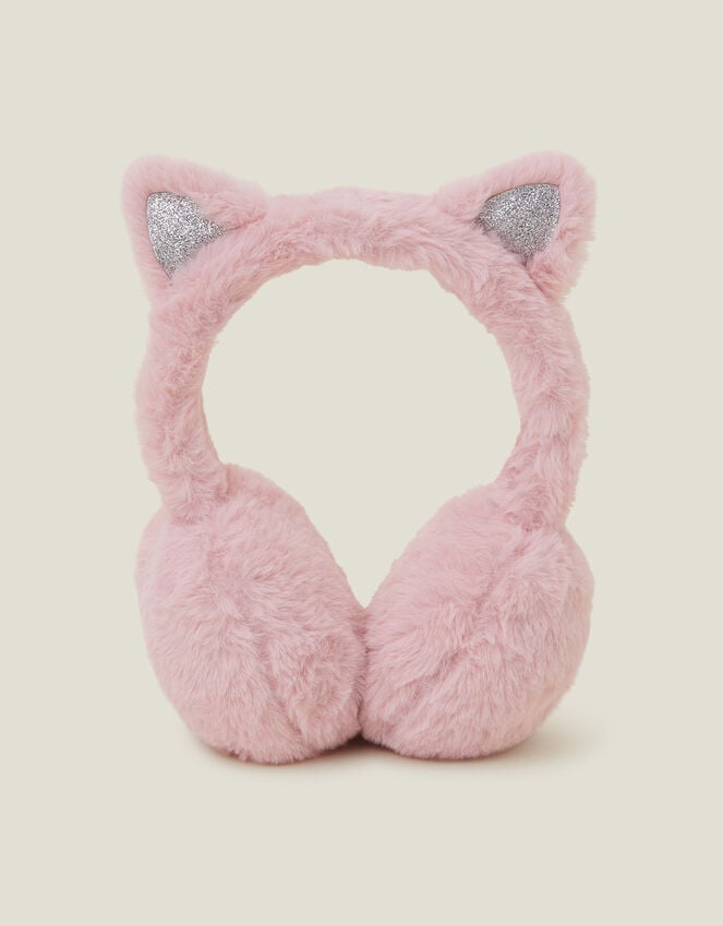 Accessorize Girls Faux Fur Cat Earmuffs