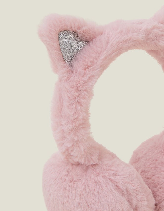 Accessorize Girls Faux Fur Cat Earmuffs