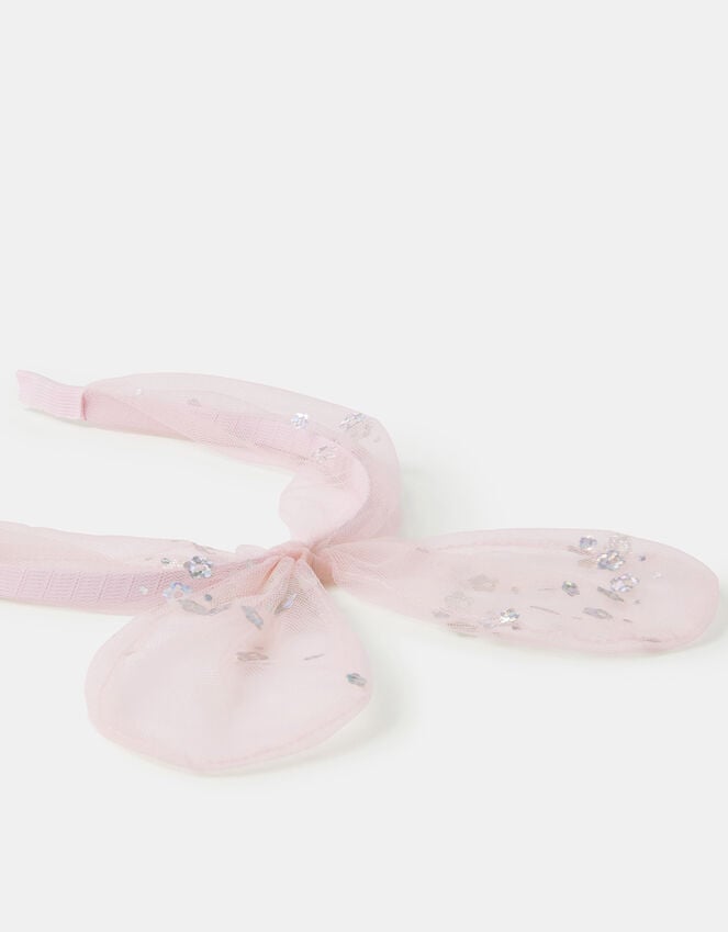 Accessorize Girls Flower Mesh Bow Headband