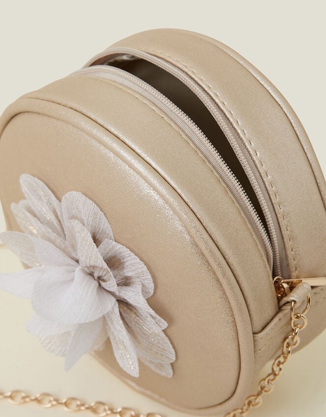 Accessorize Girls Flower Round Bag And Hair Set