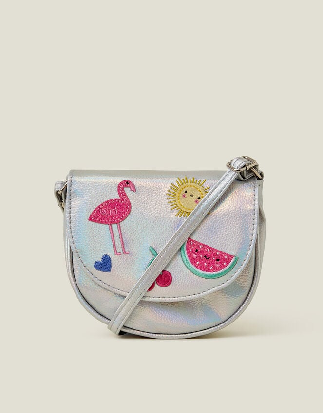 accessorize Girls Fruity Metallic Cross Body Bag
