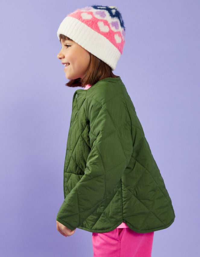 accessorize Girls Heart Beanie Hat Multi