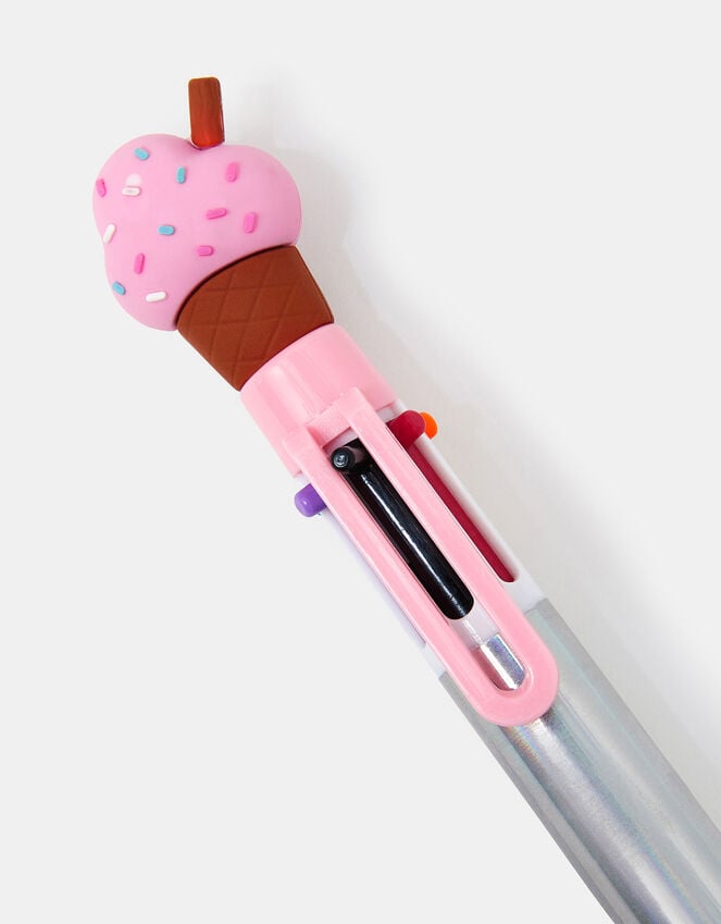 Accessorize Girls Ice Cream 6-Colour Pen