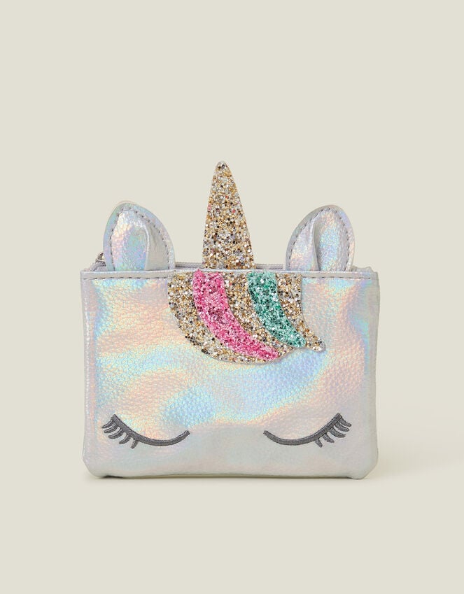 accessorize Girls Iridescent Unicorn Purse