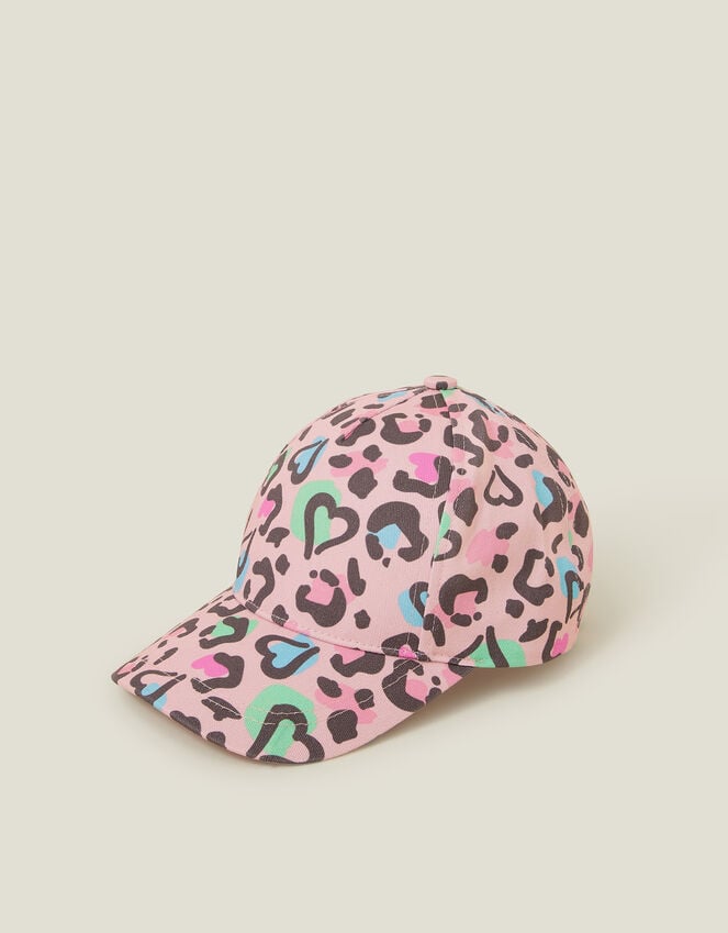 Accessorize Girls Leopard Print Baseball Cap Multi