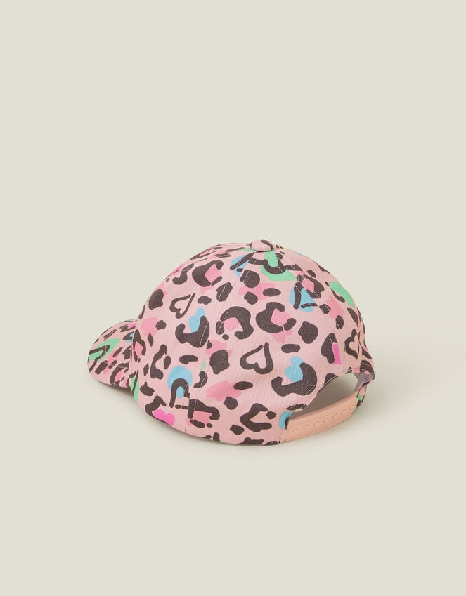 Accessorize Girls Leopard Print Baseball Cap Multi