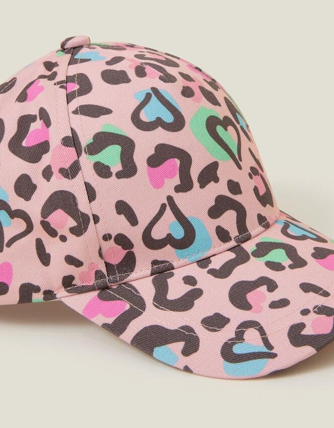 Accessorize Girls Leopard Print Baseball Cap Multi