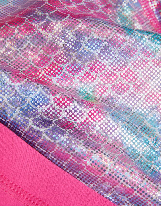 Accessorize Girls Mermaid Rash Vest Swim Set Multi