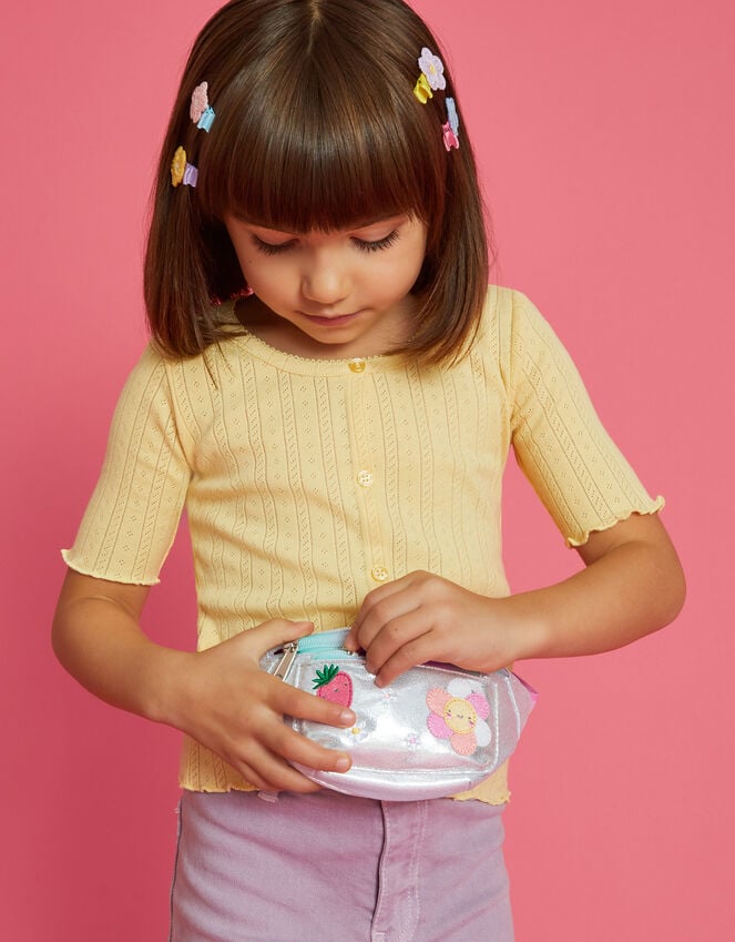 accessorize Girls Metallic Bum Bag