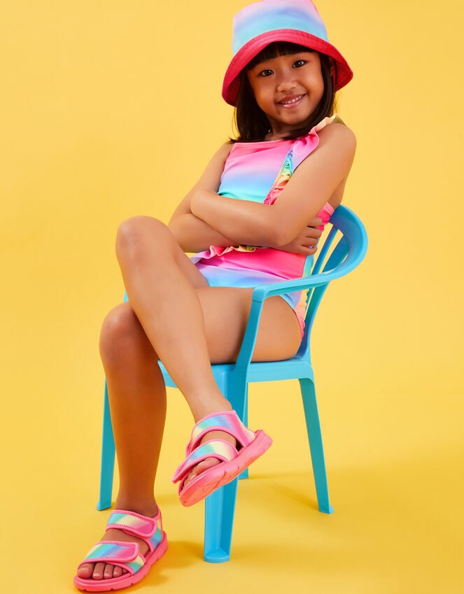 accessorize Girls Ombre Sandals Multi