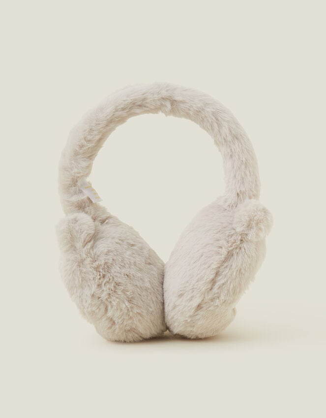 Accessorize Girls Owl Faux Fur Ear Muffs