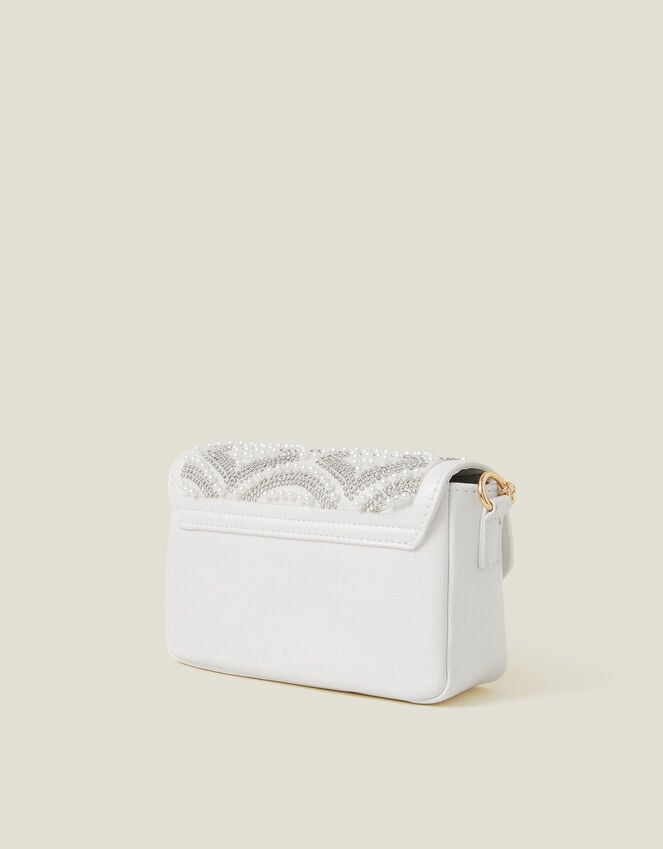 Accessorize Girls Pearl Fan Mini Bag