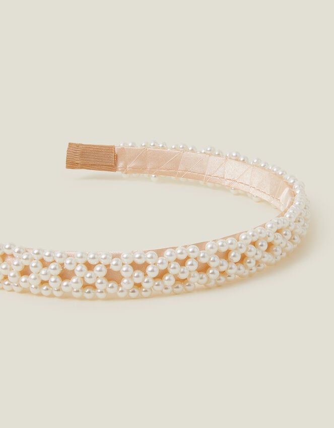 Accessorize Girls Pearl Headband
