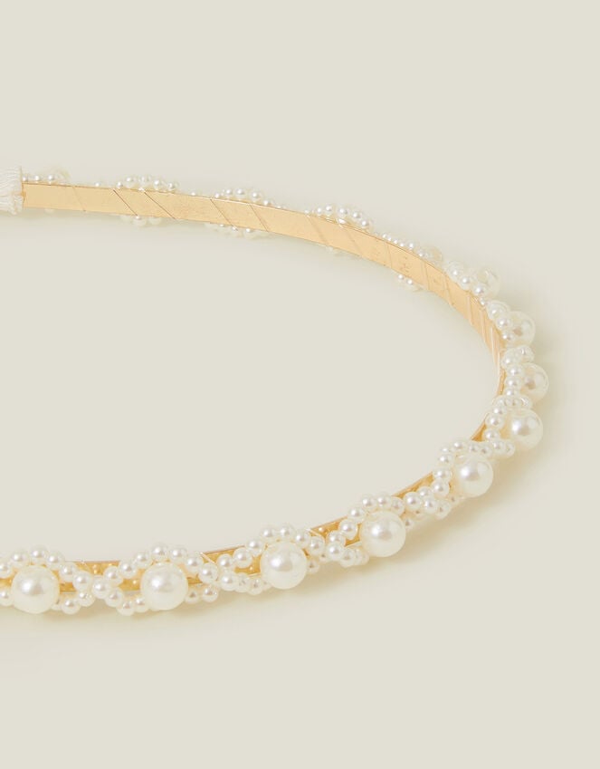 Accessorize Girls Pearl Headband