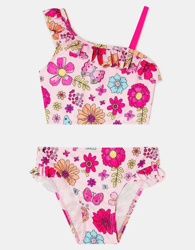 Accessorize Girls Retro Bloom Bikini Set Multi