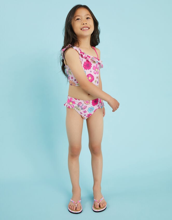 accessorize Girls Retro Bloom Bikini Set Multi