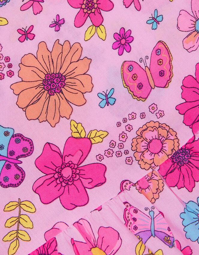 Accessorize Girls Retro Floral Swing Dress Multi