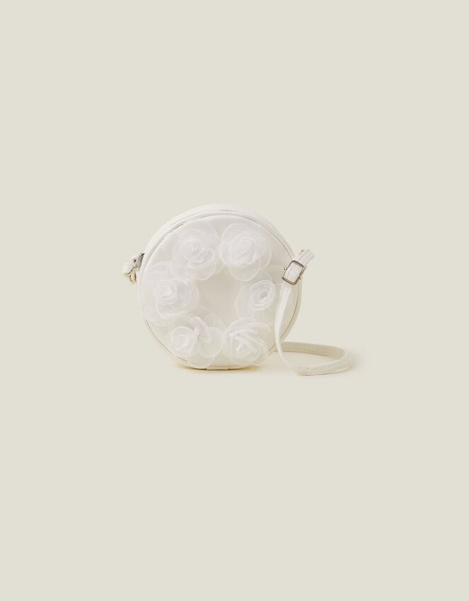 accessorize Girls Round Flower Bag