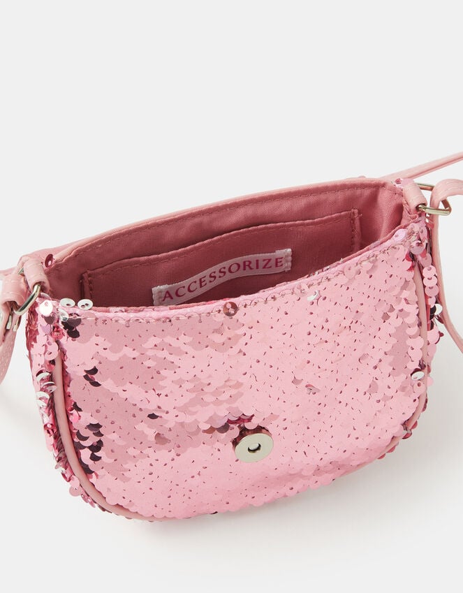 Accessorize Girls Sequin Butterfly Crossbody Bag