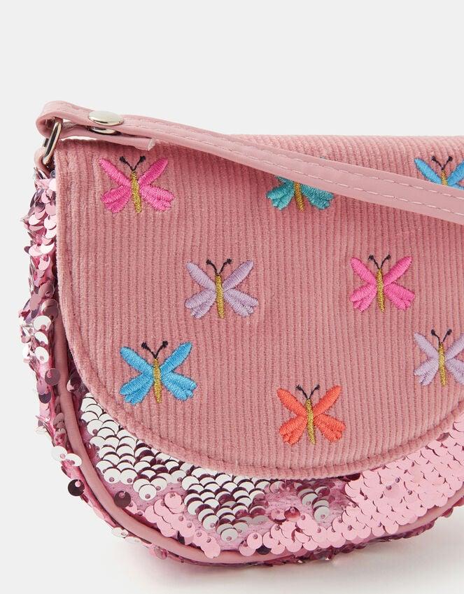 Accessorize Girls Sequin Butterfly Crossbody Bag