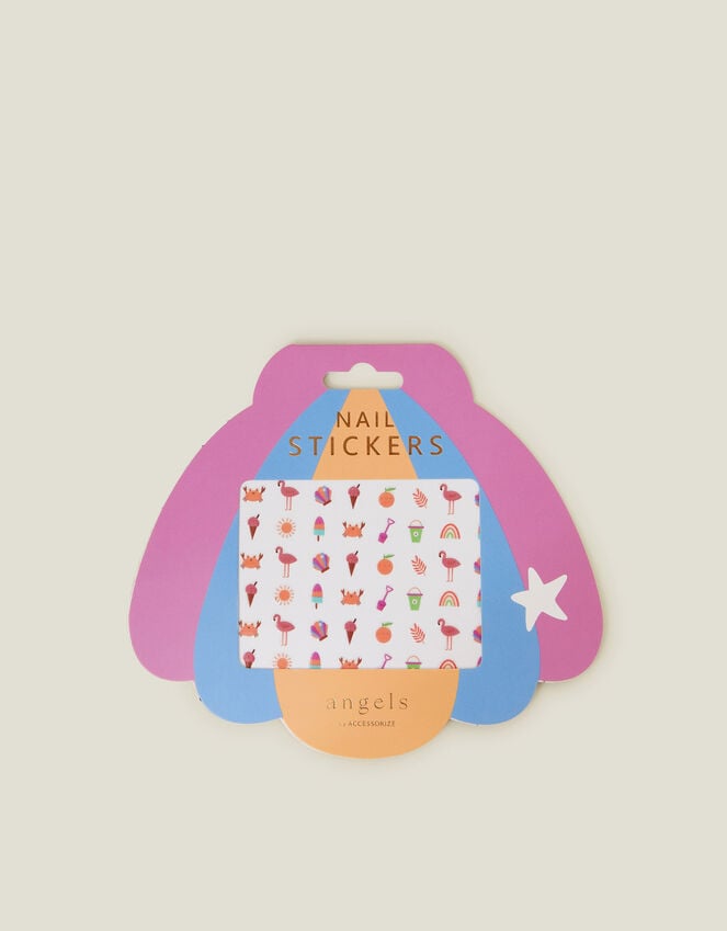 accessorize Girls Shell Nail Stickers