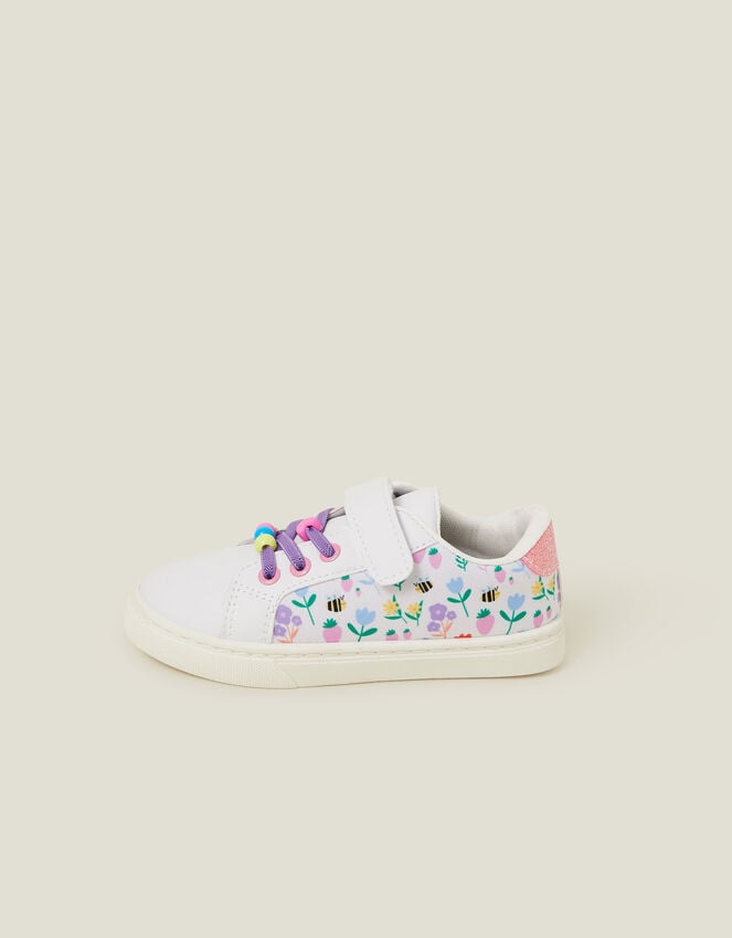Accessorize Girls Spring Garden Trainers Multi