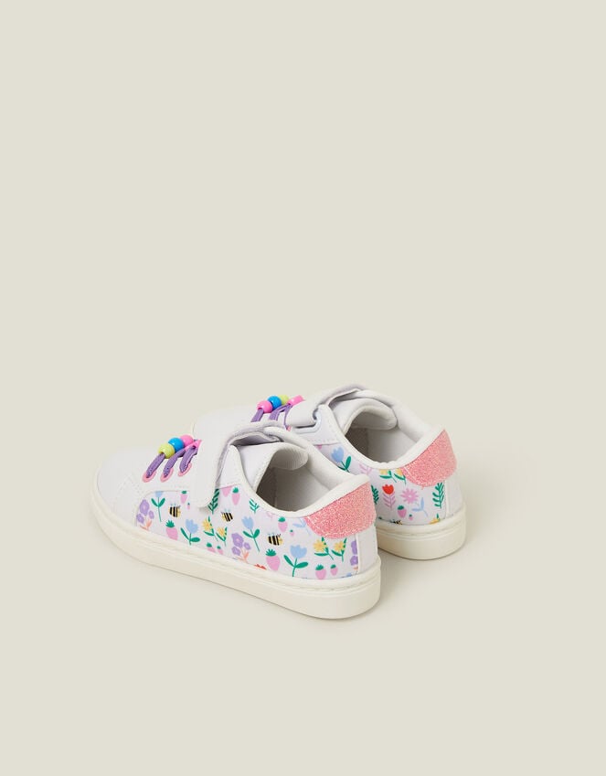 Accessorize Girls Spring Garden Trainers Multi