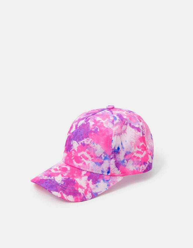 Accessorize Girls Tie-Dye Cap Multi