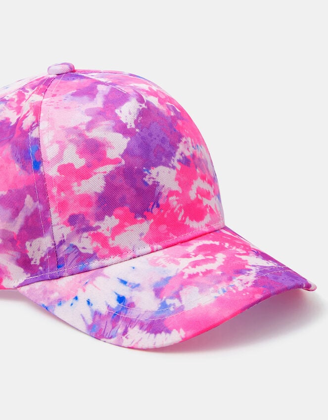 Accessorize Girls Tie-Dye Cap Multi