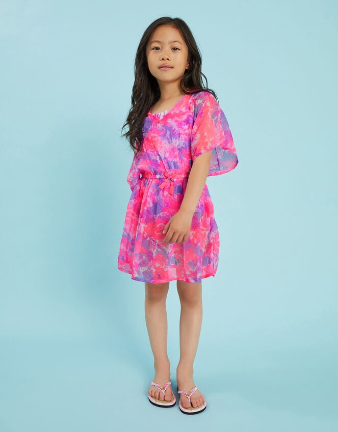accessorize Girls Tie-Dye Kaftan Multi