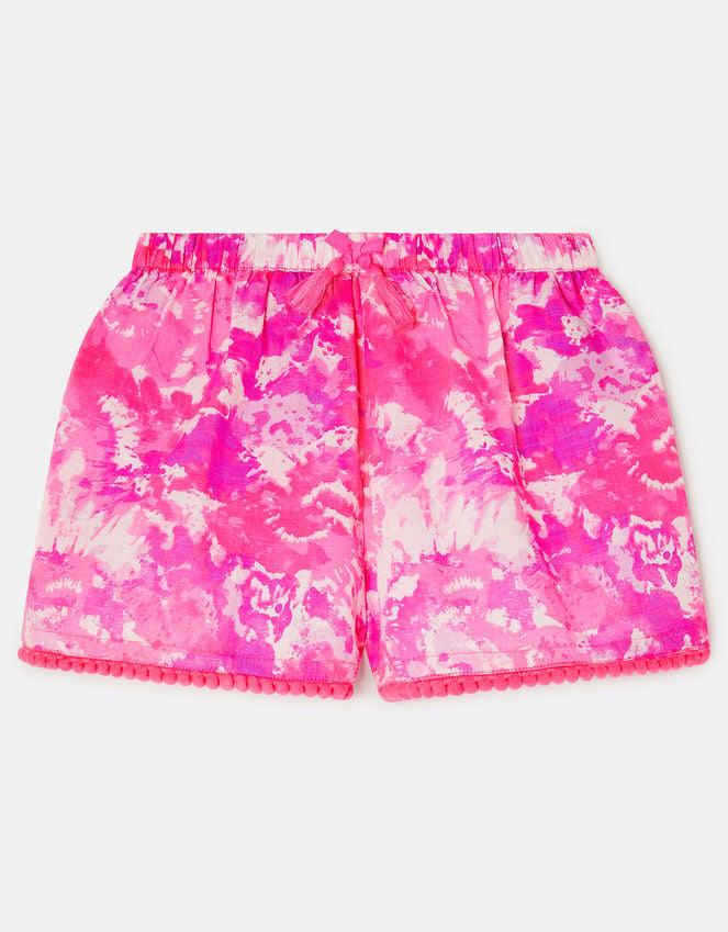 Accessorize Girls Tie Dye Shorts Multi