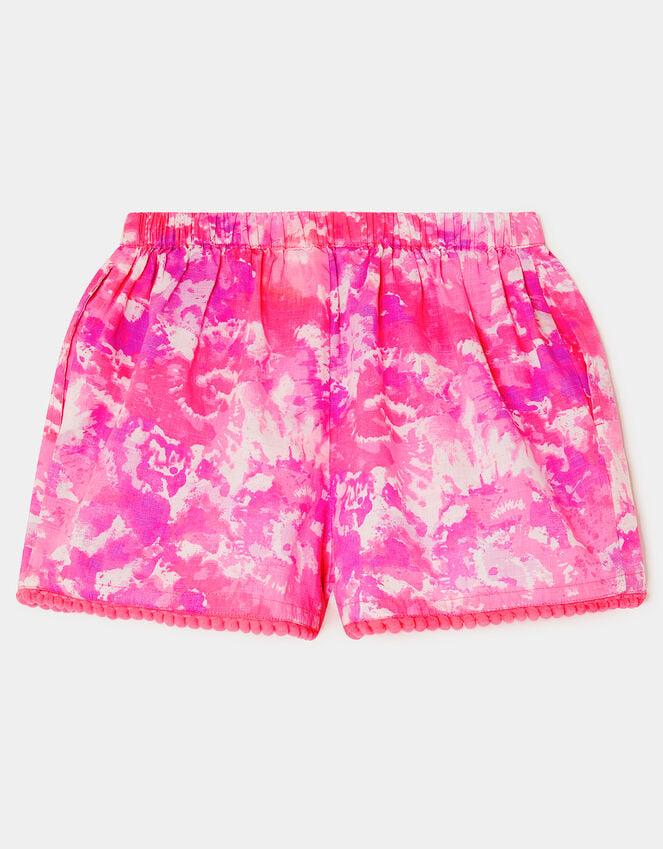 Accessorize Girls Tie Dye Shorts Multi