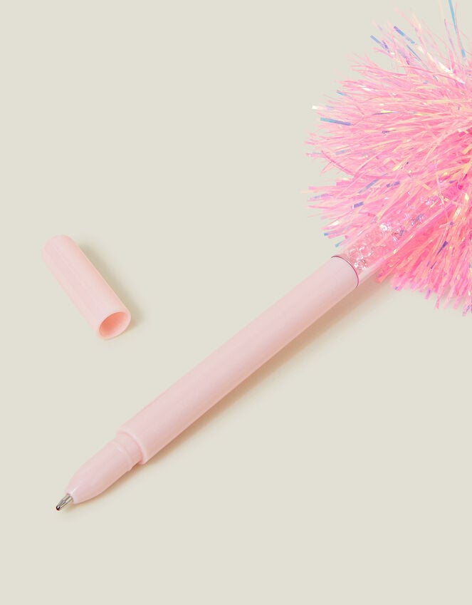 Accessorize Girls Tinsel Pom-Pom Pen
