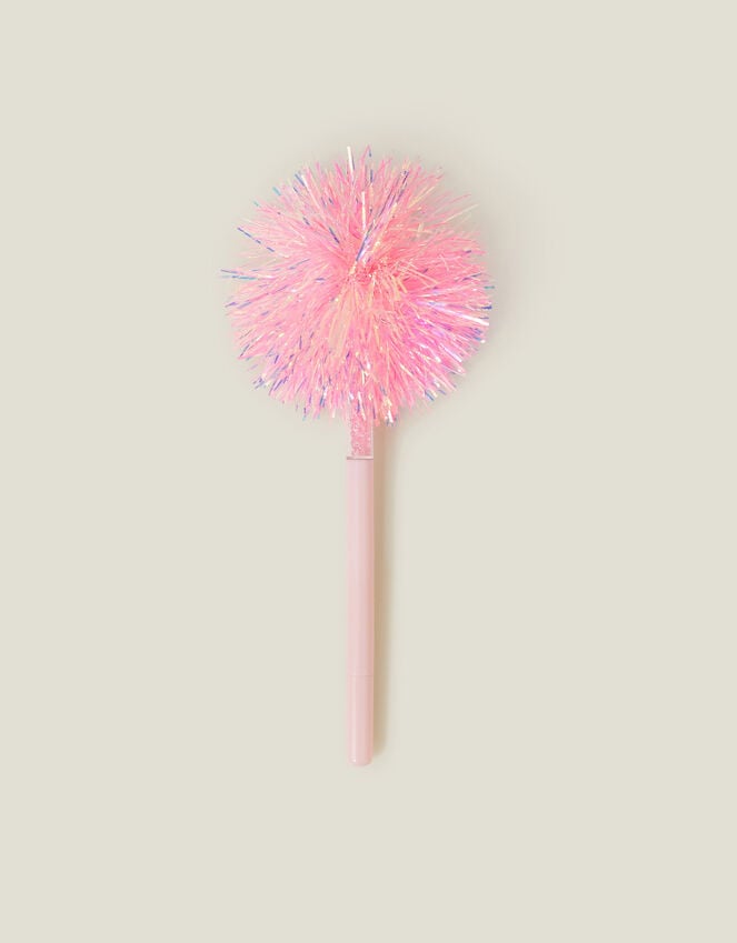 accessorize Girls Tinsel Pom-Pom Pen