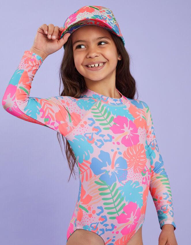 accessorize Girls Tropical Baseball Cap Multi