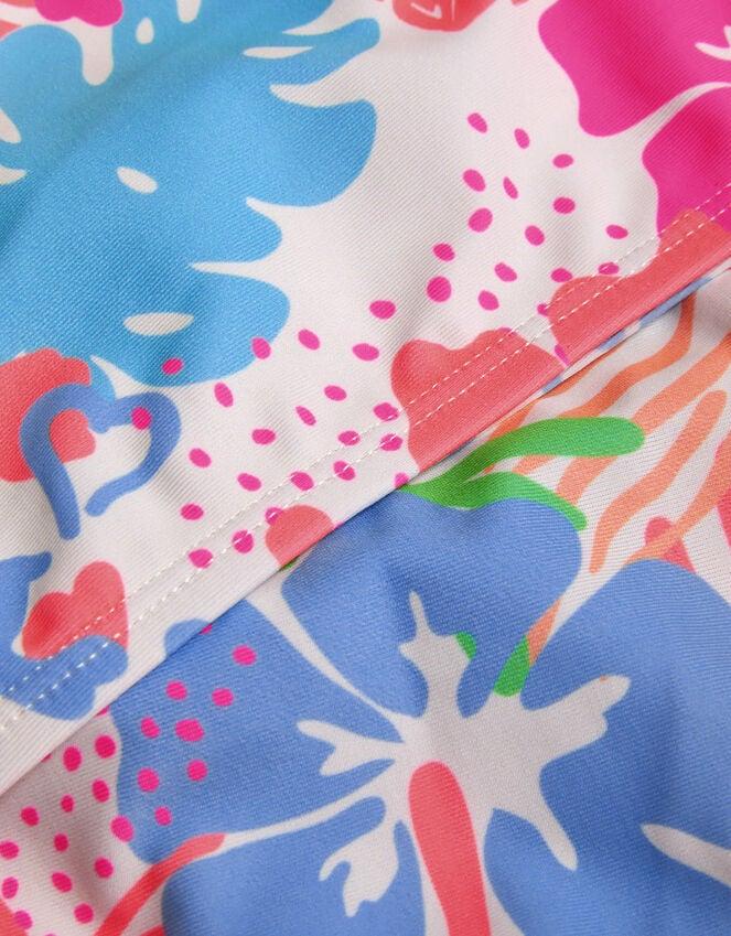 Accessorize Girls Tropical Print Bikini Set Multi