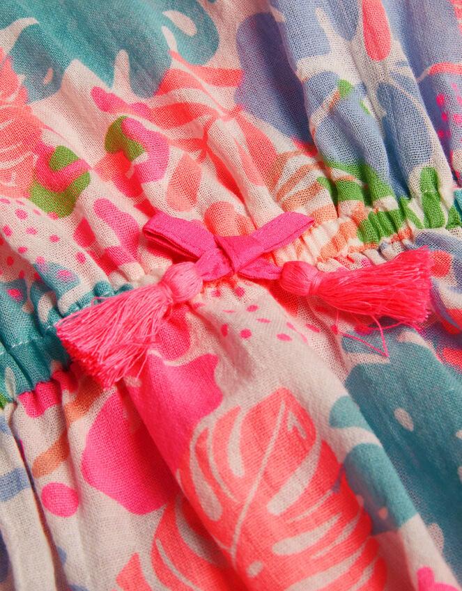 Accessorize Girls Tropical Print Kaftan Multi