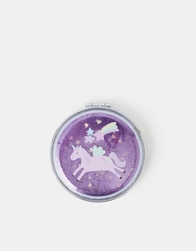 accessorize Girls Unicorn Compact Mirror