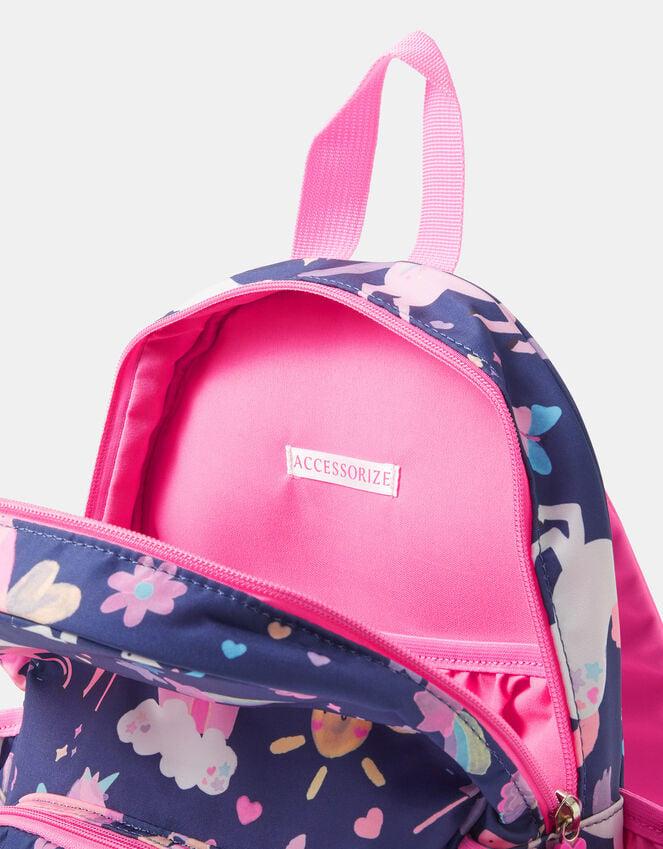 Accessorize Girls Unicorn Print Backpack