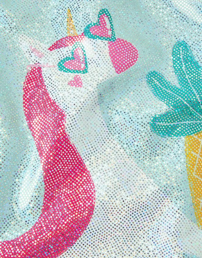 Accessorize Girls Unicorn Swimsuit Multi